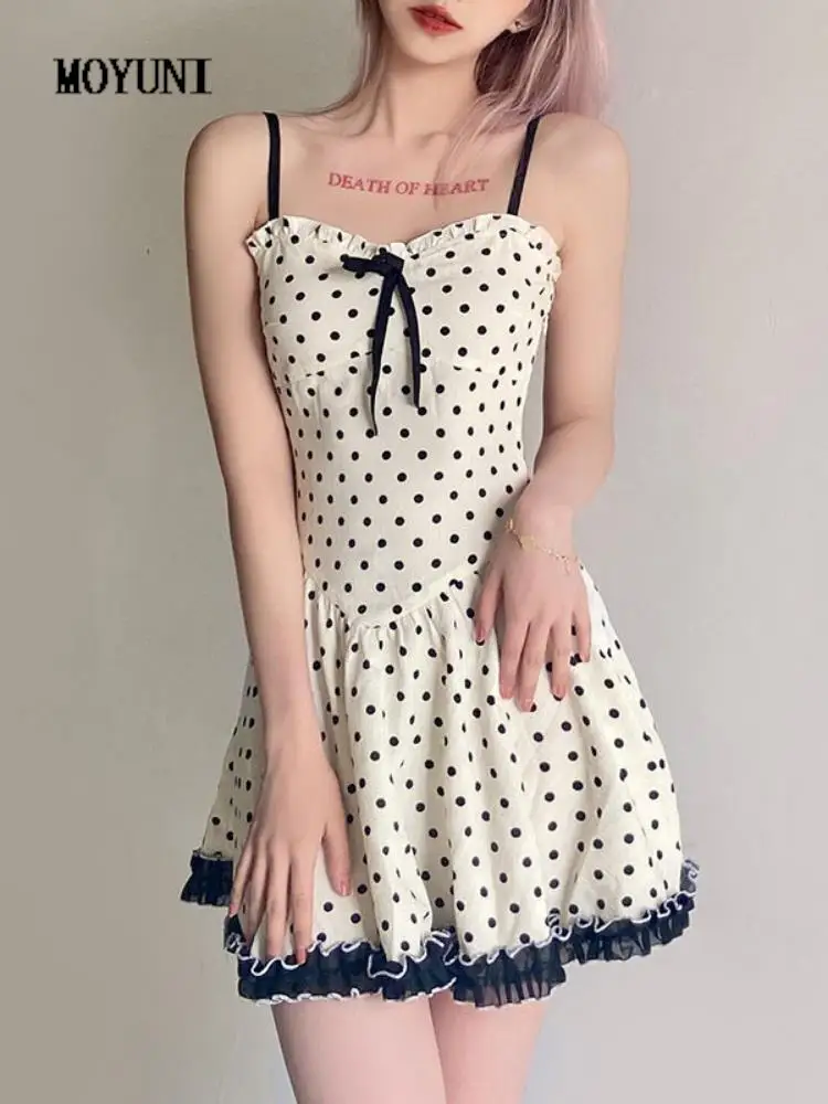 MOYUNI Sexy Slip Dress Women Sweet Kawaii Mini Dresses 2022 Summer Sleeveless Lace Patchwork Sundresses Fashion Streetwear
MOYUNI Sexy Slip Dress Women Sweet Kawaii Mini Dresses 2022 Summer Sleeveless Lace Patchwork Sundresses Fashion Streetwear