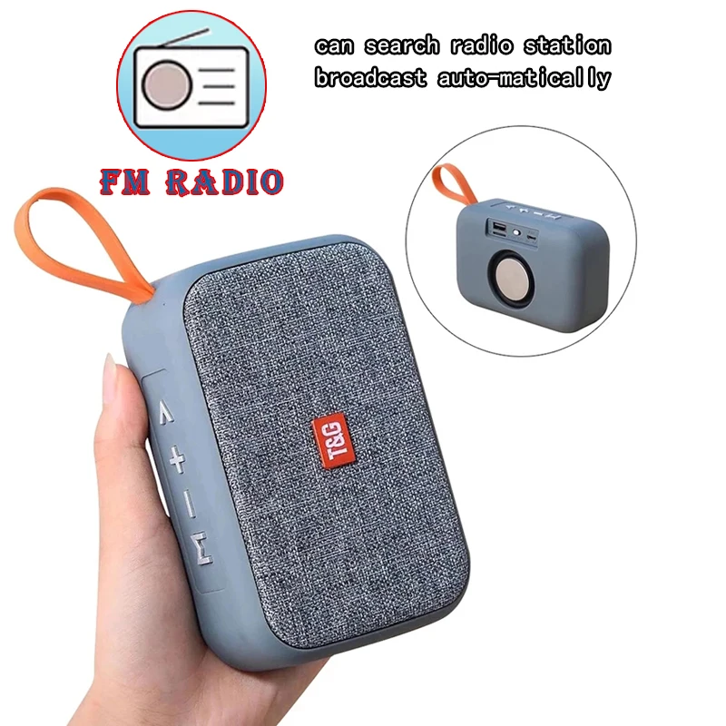 Фото Портативная Bluetooth-колонка с поддержкой TF-карты и FM-радио | Электроника