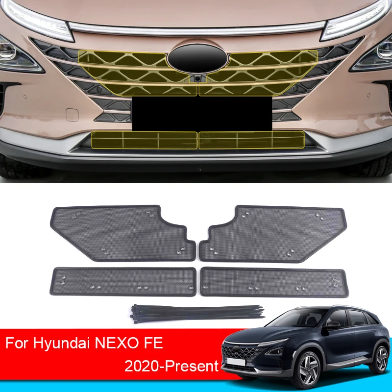 

Защитная крышка от насекомых на входе для автомобиля, сетчатый фильтр-гриль для HYUNDAI NEXO FE 2020-2025 аксессуар