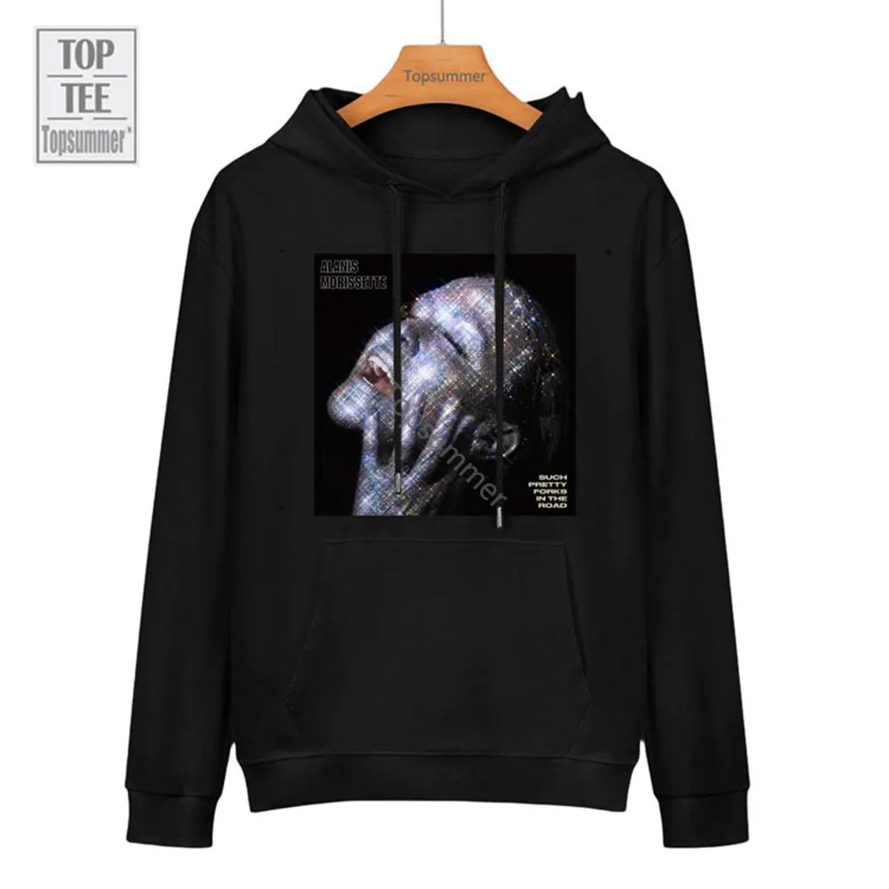 

Such Pretty Forks In The Road Album Hoodie Alanis Morissette Tour Sweatshirts Women'S Hip Hop Streetwear Oversized Sweatshirt