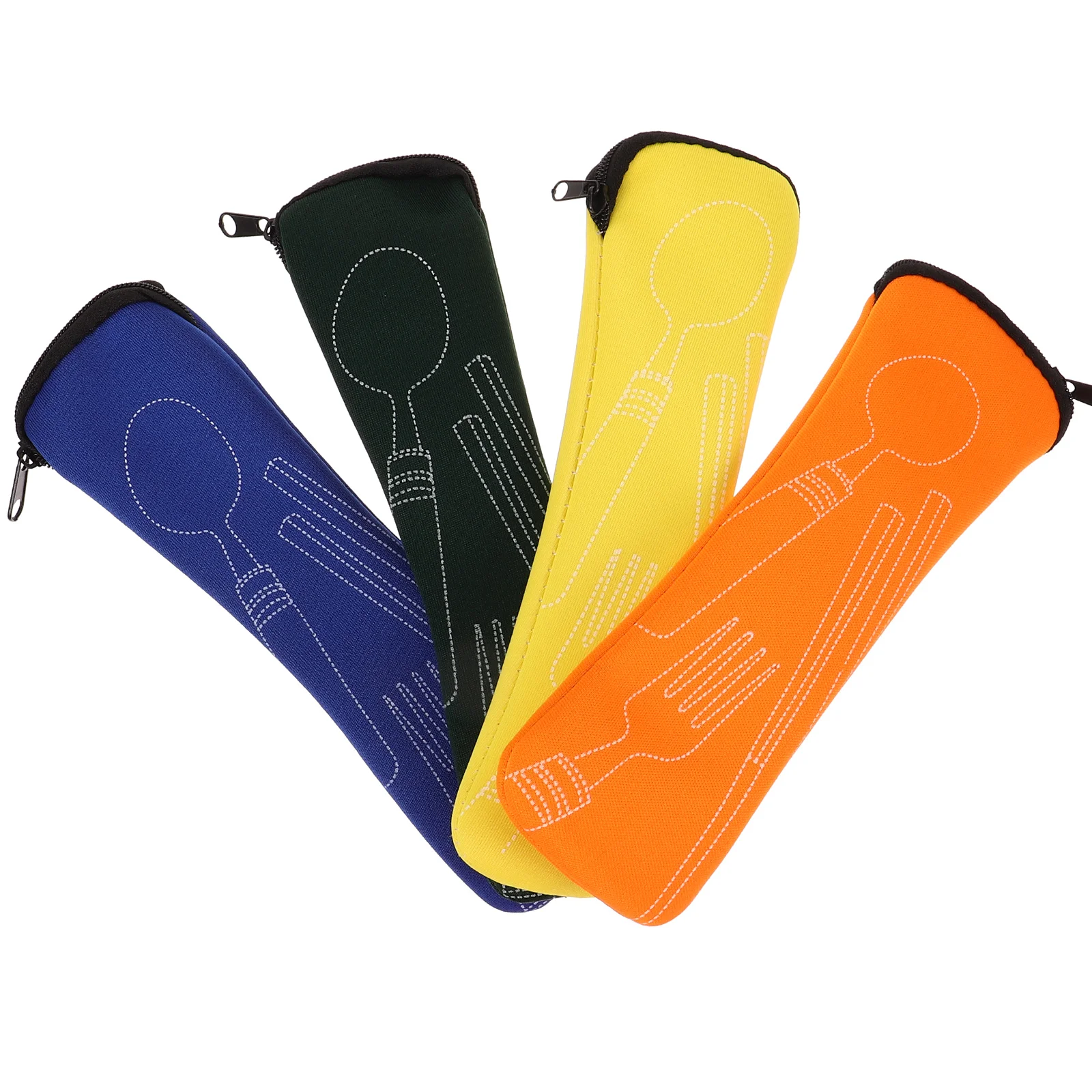 4 Pcs Cutlery Storage Bag Reusable Pouch Travel Accessories Utensil Camping Chopstick Fork Spoon Outdoor Canvas
4 Pcs Cutlery Storage Bag Reusable Pouch Travel Accessories Utensil Camping Chopstick Fork Spoon Outdoor Canvas