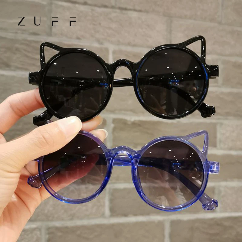 ZUEE Round shape children's sunglasses for children retro cute cartoon cat pink sunglasses frame girl boy baby glasses fashion
ZUEE Round shape children's sunglasses for children retro cute cartoon cat pink sunglasses frame girl boy baby glasses fashion