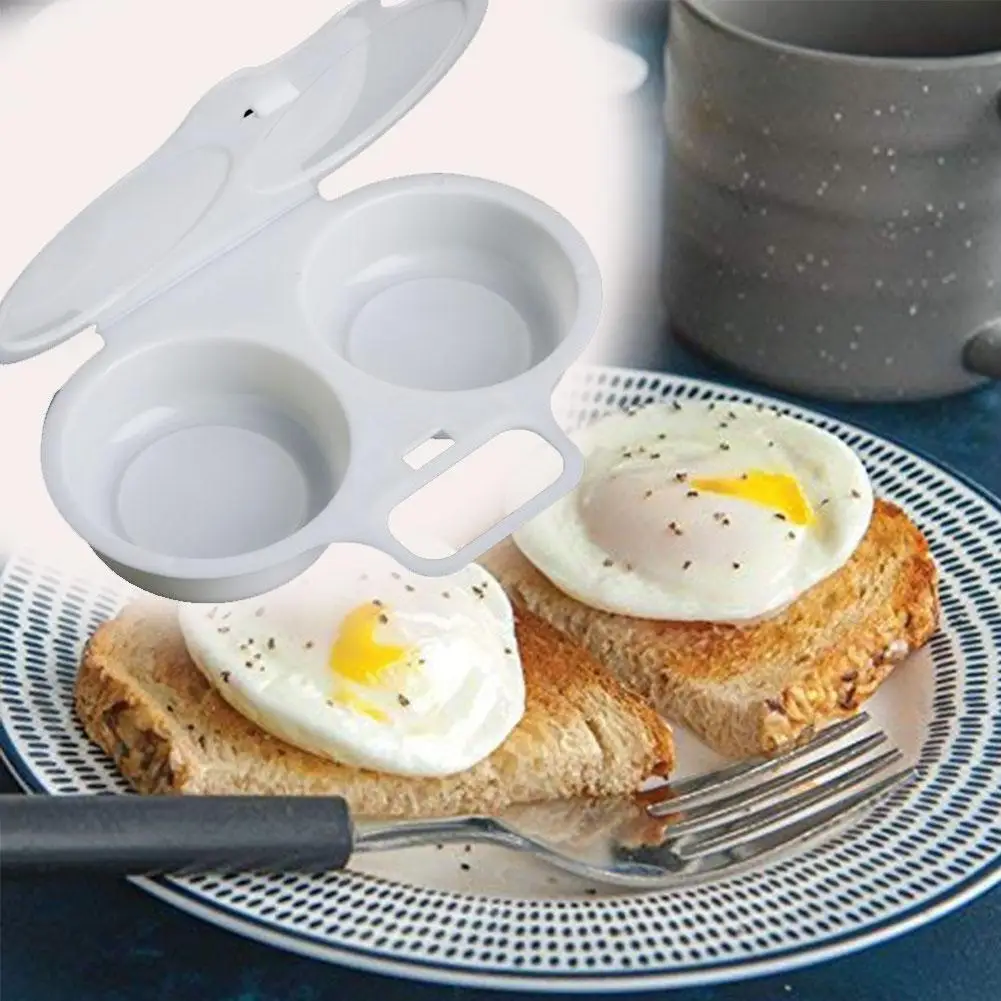 

Food Grades Plastic Microwave Cooking Eggs Steamer Convenient Kitchen Cooking Mold Egg Poacher Kitchen Gadgets Fried Egg Tool