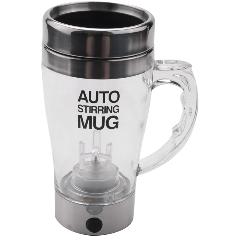 

3X Self Stirring Mug Automatic Electric Lazy Automatic Coffee Mixing Tea Mix Cup Travel Mug Double Insulated Thermal Cup