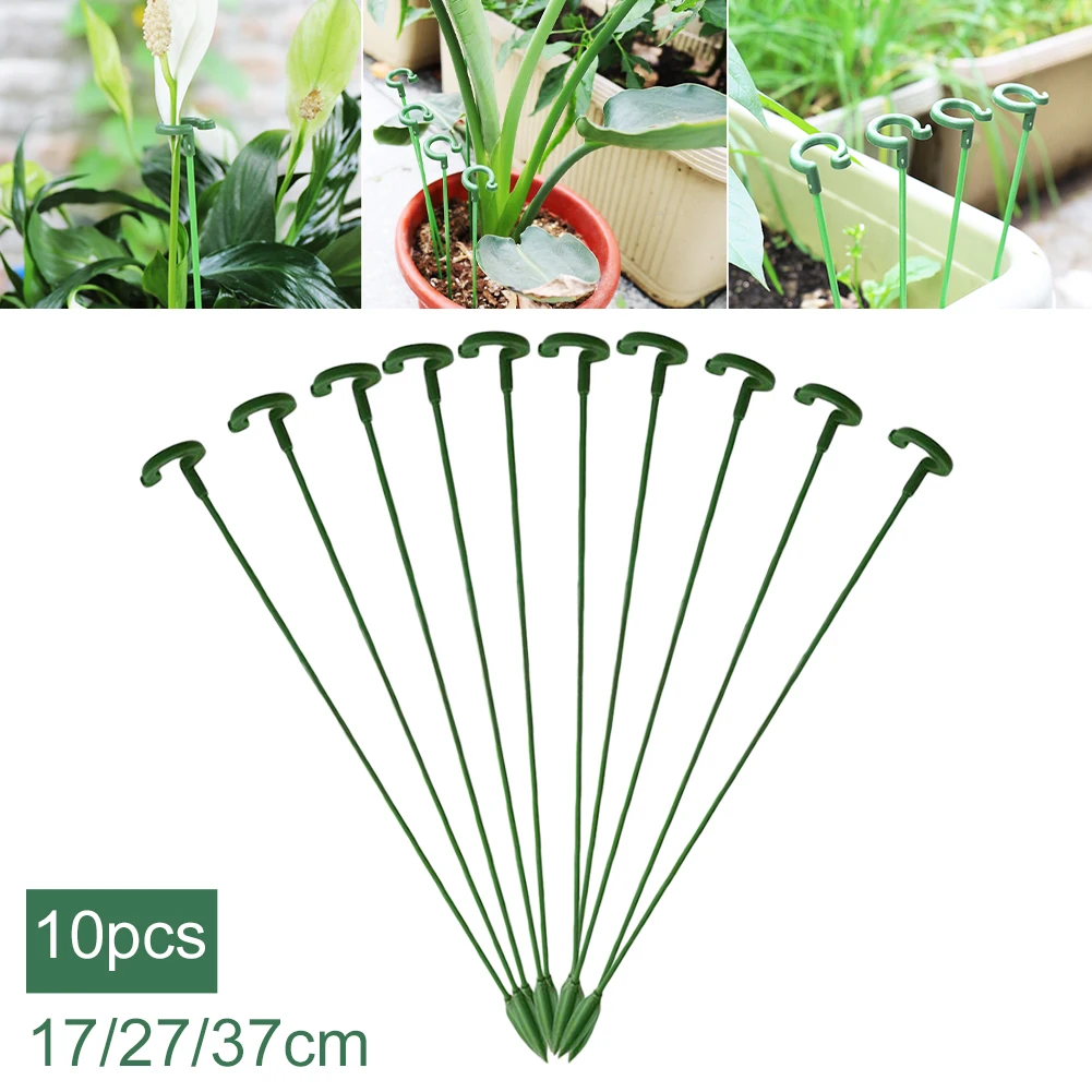 10pcs/pack Plastic Plant Supports Flower Stand Reusable Protection Fixing Tool Gardening Supplies For Vegetable Holder Bracket
10pcs/pack Plastic Plant Supports Flower Stand Reusable Protection Fixing Tool Gardening Supplies For Vegetable Holder Bracket