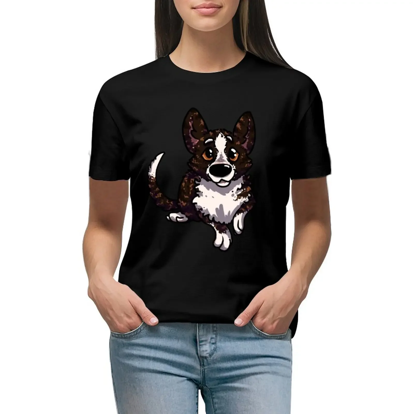 Cardigan Corgi! T-shirt funny oversized korean fashion oversized t shirts for Women
Cardigan Corgi! T-shirt funny oversized korean fashion oversized t shirts for Women