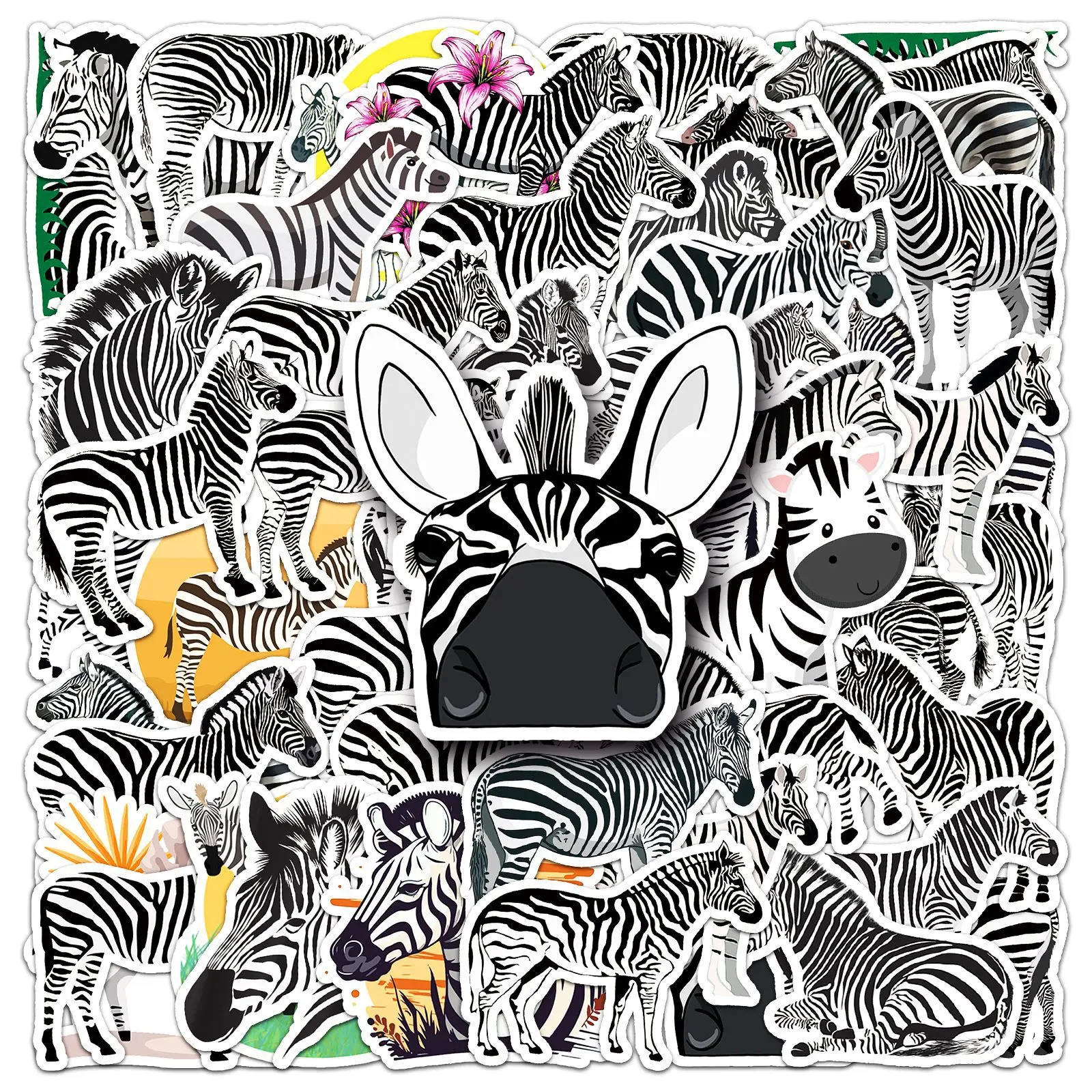10/30/50PCS New Zebra Graffiti Sticker Mobile Phone Case Tablet Laptop DIY Skateboard Decoration PVC Waterproof Sticker Wholesal
10/30/50PCS New Zebra Graffiti Sticker Mobile Phone Case Tablet Laptop DIY Skateboard Decoration PVC Waterproof Sticker Wholesal