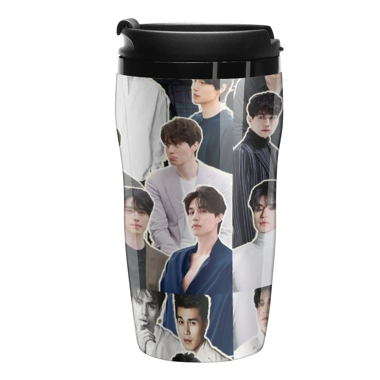 

Lee Dong Wook Collage - Scorpio Zodiac Travel Coffee Mug Coffe Cup Sets Of Te And Coffee Cups Elegant Coffee Cups
