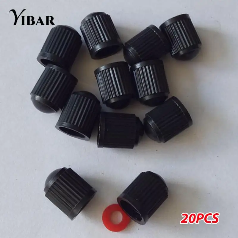 

20PCS Dustproof Caps Car Tire Valve Stem Caps Bolt-In Valves Tyre Stem Air Caps