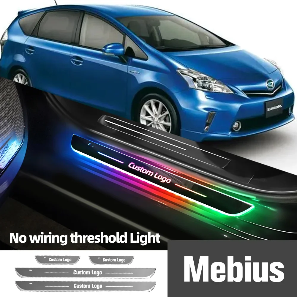 For Daihatsu Mebius 2011-2021 2016 2017 2020 Car Door Sill Light Customized Logo LED Welcome Threshold Pedal Lamp Accessories
For Daihatsu Mebius 2011-2021 2016 2017 2020 Car Door Sill Light Customized Logo LED Welcome Threshold Pedal Lamp Accessories
