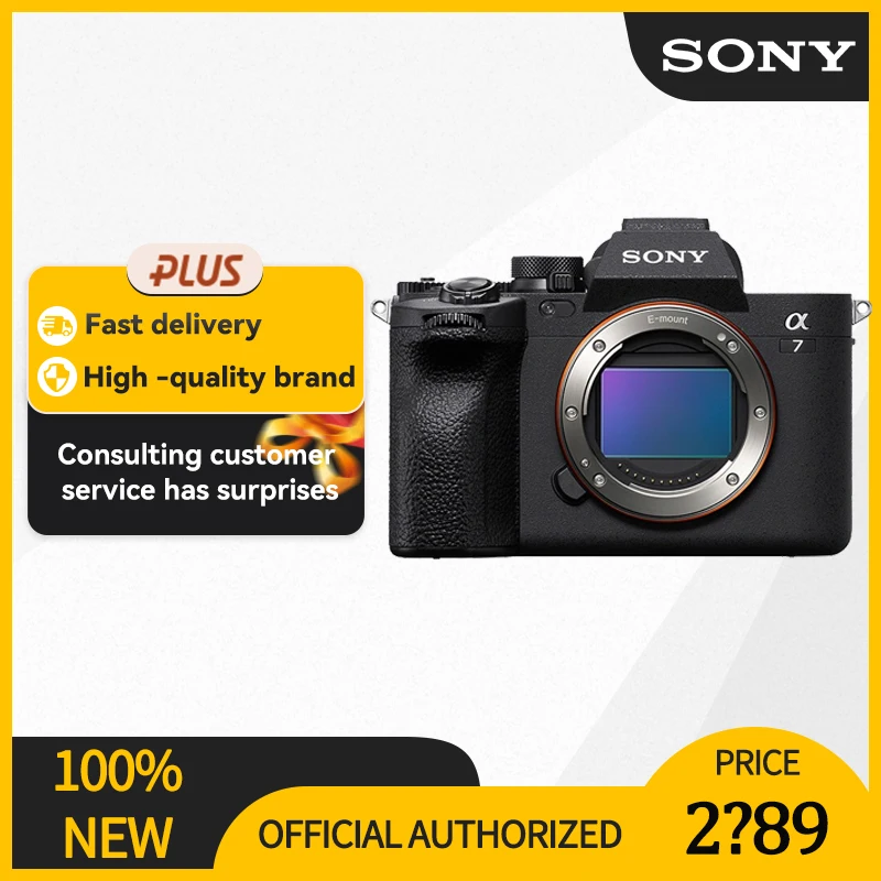 Полнокадровая беззеркальная камера Sony Alpha A7 IV A7M4 с объективом 28-70 мм Компактная