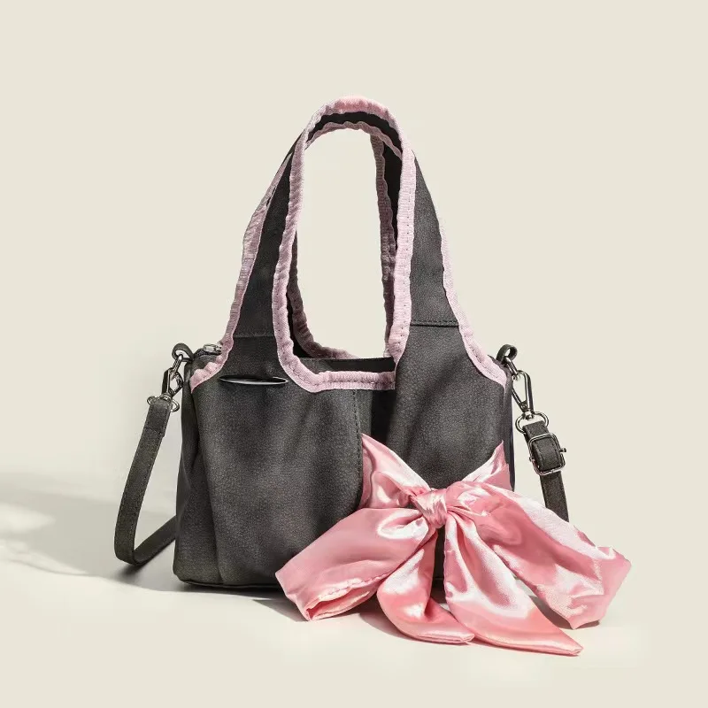 2024 New Niche Designer Luxury Retro Bow Tote Bag Exquisite And Versatile Cute Girly Armpit Bag Casual And Simple Shoulder Bag
2024 New Niche Designer Luxury Retro Bow Tote Bag Exquisite And Versatile Cute Girly Armpit Bag Casual And Simple Shoulder Bag