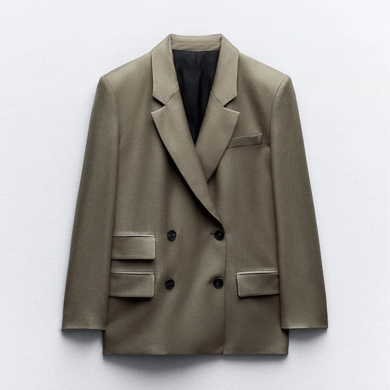 2024 New Spring Double Pockets Blazer Jacket+High Waist Straight Folds Button Full Length Pants Suit Autumn Female Two Piece Set
2024 New Spring Double Pockets Blazer Jacket+High Waist Straight Folds Button Full Length Pants Suit Autumn Female Two Piece Set
