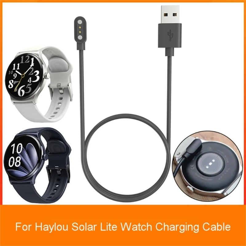 

Адаптер питания, совместимый с HaylouSolar Lite, магнитный USB-кабель для зарядки, кронштейн, подставка для умных часов, док-станция