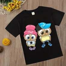 Summer Kids Cute T-shirt Girl Two Cute Owls Girl Cartoon Print Tops Baby T Shirt New Fashion Toddler Casual Kids Cartoon Clothes
Summer Kids Cute T-shirt Girl Two Cute Owls Girl Cartoon Print Tops Baby T Shirt New Fashion Toddler Casual Kids Cartoon Clothes