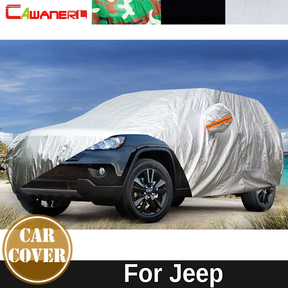 Car Cover Waterproof Sun Anti-UV Rain Snow Wind Protection Cover Dustproof For Jeep Grand Cherokee Avenger Compass Commander
Car Cover Waterproof Sun Anti-UV Rain Snow Wind Protection Cover Dustproof For Jeep Grand Cherokee Avenger Compass Commander