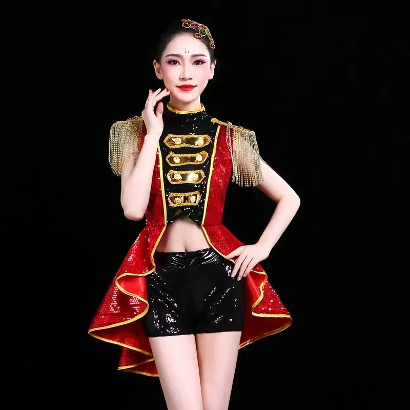 Nightclub Dance Clothes Spanish Bullfighter Sequin DJ European Court Women Stage Performance Costume Festival Outfit 2023
Nightclub Dance Clothes Spanish Bullfighter Sequin DJ European Court Women Stage Performance Costume Festival Outfit 2023