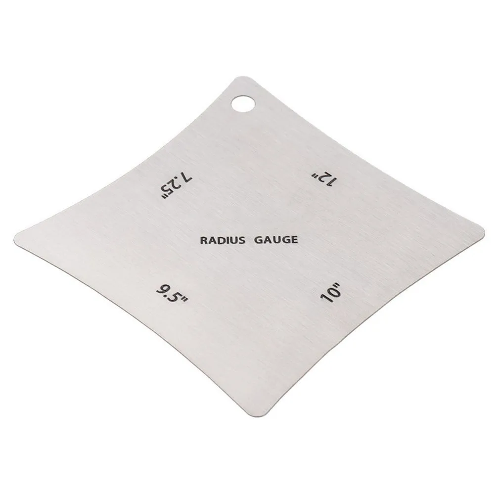 Radius Gauge Guitar Radius Gauge Instrument 2 Pcs 8.7 * 8.7 * 0.2cm Luthier Tools Stainless Steel For Guitar Newest
Radius Gauge Guitar Radius Gauge Instrument 2 Pcs 8.7 * 8.7 * 0.2cm Luthier Tools Stainless Steel For Guitar Newest