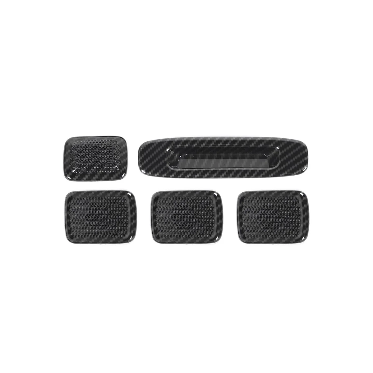 For Chevrolet Silverado GMC Sierra 2014-2018 Roof Speaker Handle Trim Cover Kit Interior Accessories ,ABS Carbon Fiber
For Chevrolet Silverado GMC Sierra 2014-2018 Roof Speaker Handle Trim Cover Kit Interior Accessories ,ABS Carbon Fiber