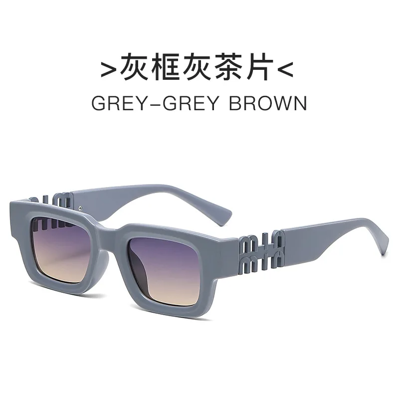 

Солнцезащитные очки с квадратными линзами UV400 для мужчин и женщин, роскошные дизайнерские винтажные солнечные аксессуары в стиле ретро, 2024
