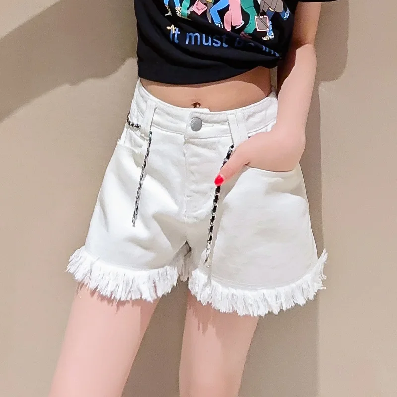 Baby Girls Summer Cotton Denim Clothes Tassel Shorts Pants Kids Jeans Clothes Children Girl Casual Short Trousers Korean Bottoms
Baby Girls Summer Cotton Denim Clothes Tassel Shorts Pants Kids Jeans Clothes Children Girl Casual Short Trousers Korean Bottoms