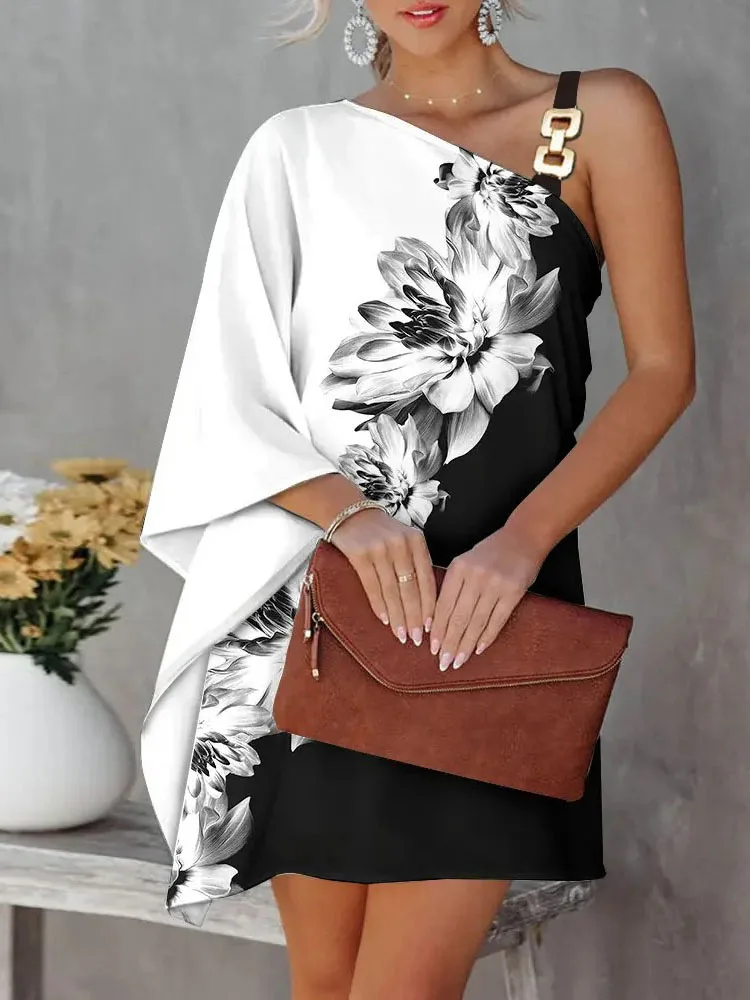 2023 Summer Dresses Fashion Womens Print Sexy Slant Neck Off Shoulder Mini Boho Loose Dress For Women Streetwear Female Clothing
2023 Summer Dresses Fashion Womens Print Sexy Slant Neck Off Shoulder Mini Boho Loose Dress For Women Streetwear Female Clothing