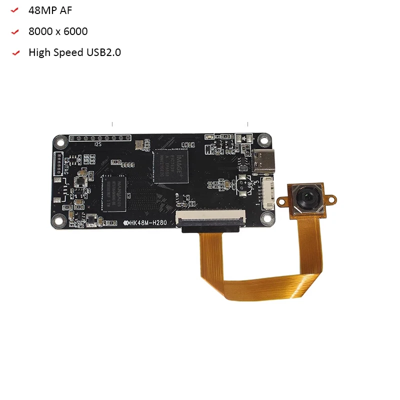 8000 x 6000 48MP HD USB Camera Modules Type-C Auto Focus For Industrial Area & Intelligent Terminal Equipment
8000 x 6000 48MP HD USB Camera Modules Type-C Auto Focus For Industrial Area & Intelligent Terminal Equipment
