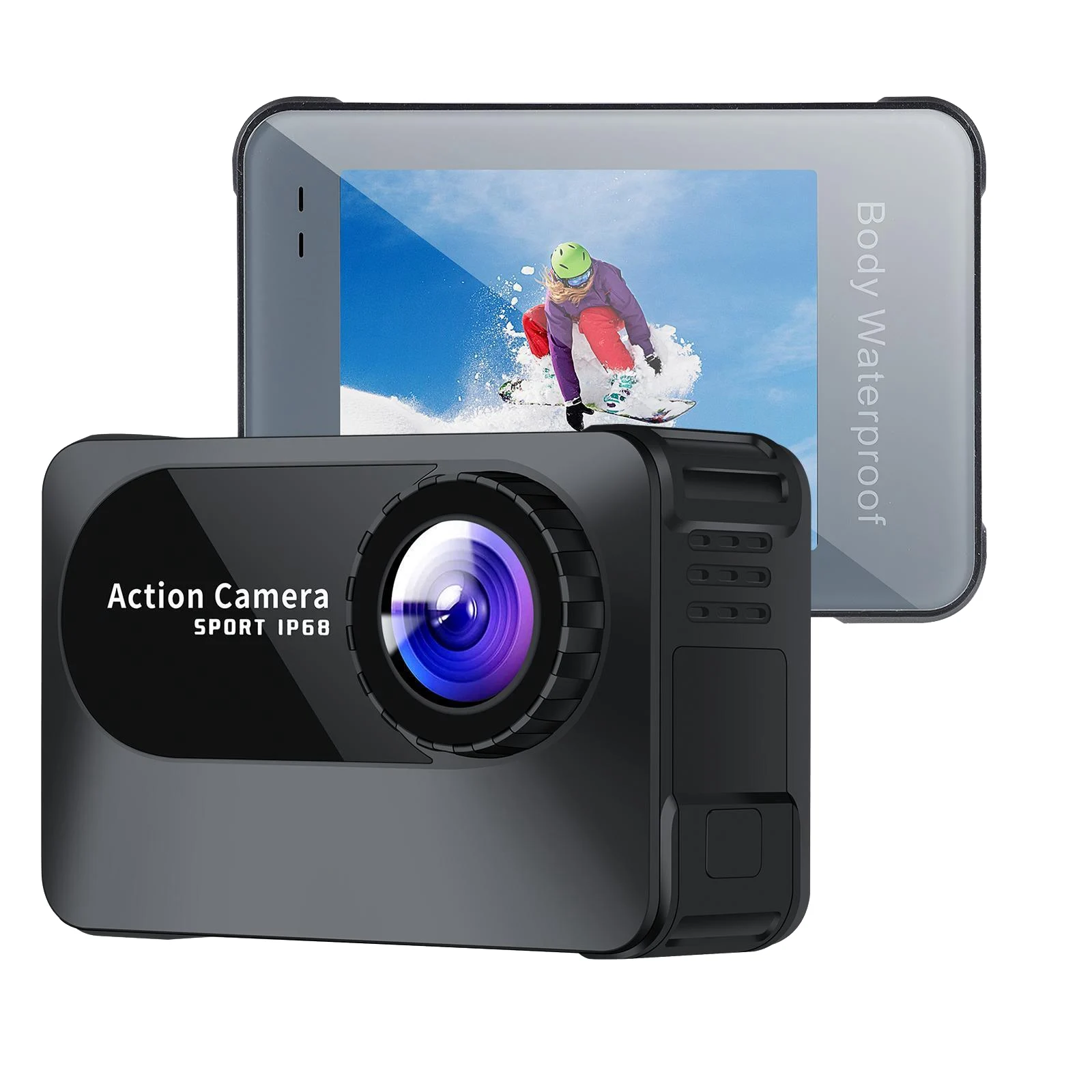 

Экшн-камера 1080P HD, водонепроницаемая Спортивная цифровая видеокамера с Wi-Fi, Спортивная камера, записывающее устройство, зеркальная камера