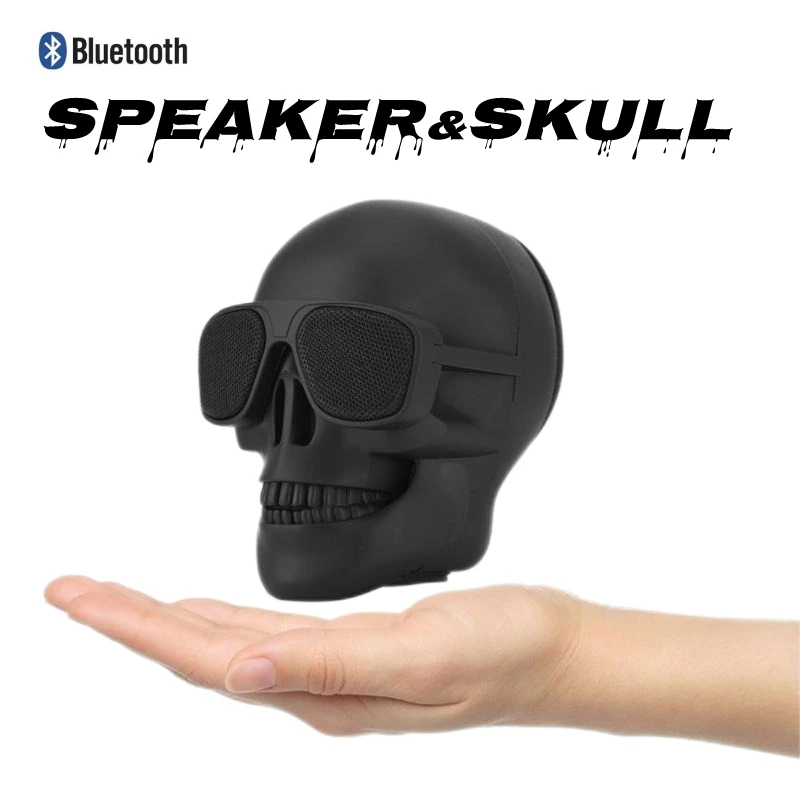 Bluetooth-Колонка в форме черепа для Хэллоуина, беспроводная стереоколонка, HD-звук, уникальные улучшенные басы, солнцезащитные очки, колонка в форме черепа, s
Bluetooth-Колонка в форме черепа для Хэллоуина, беспроводная стереоколонка, HD-звук, уникальные улучшенные басы, солнцезащитные очки, колонка в форме черепа, s
