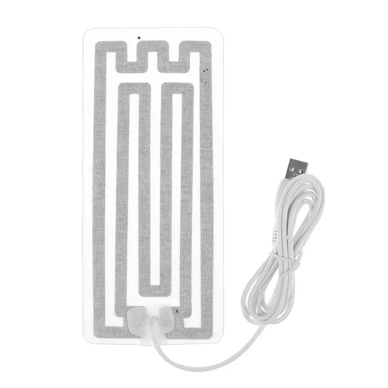 USB Electric Cloth Heater Film Even Heating USB Film For Cold Days Cold Weather Wear For Belt Clothing Undershirt Abdomen
USB Electric Cloth Heater Film Even Heating USB Film For Cold Days Cold Weather Wear For Belt Clothing Undershirt Abdomen