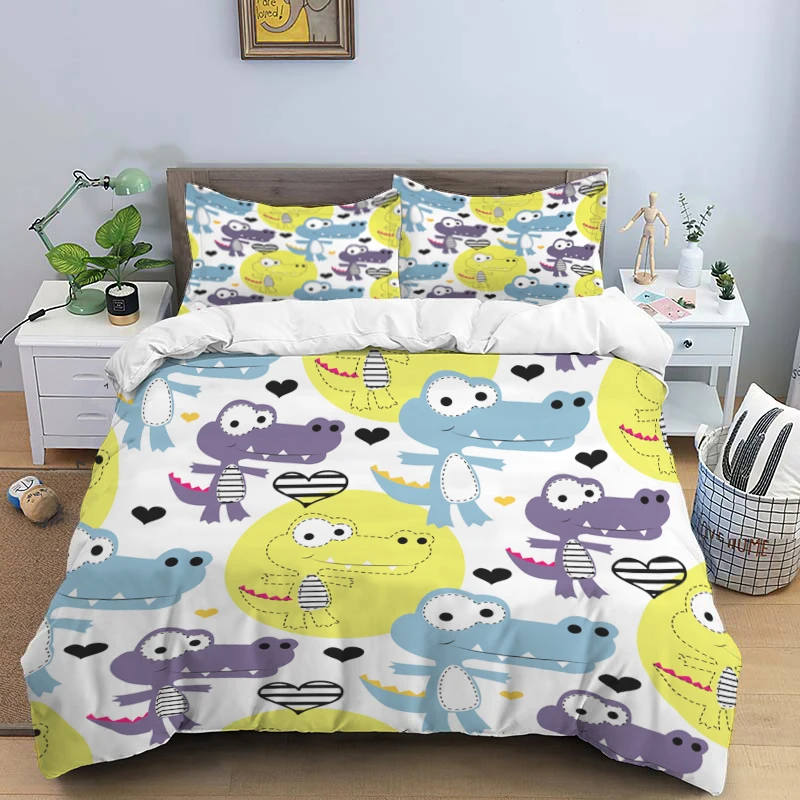 Cartoon Art Print Three Piece Bedding Set Fashion Article Children Or Adults For Beds Quilt Covers Pillowcases Bedding Set
Cartoon Art Print Three Piece Bedding Set Fashion Article Children Or Adults For Beds Quilt Covers Pillowcases Bedding Set