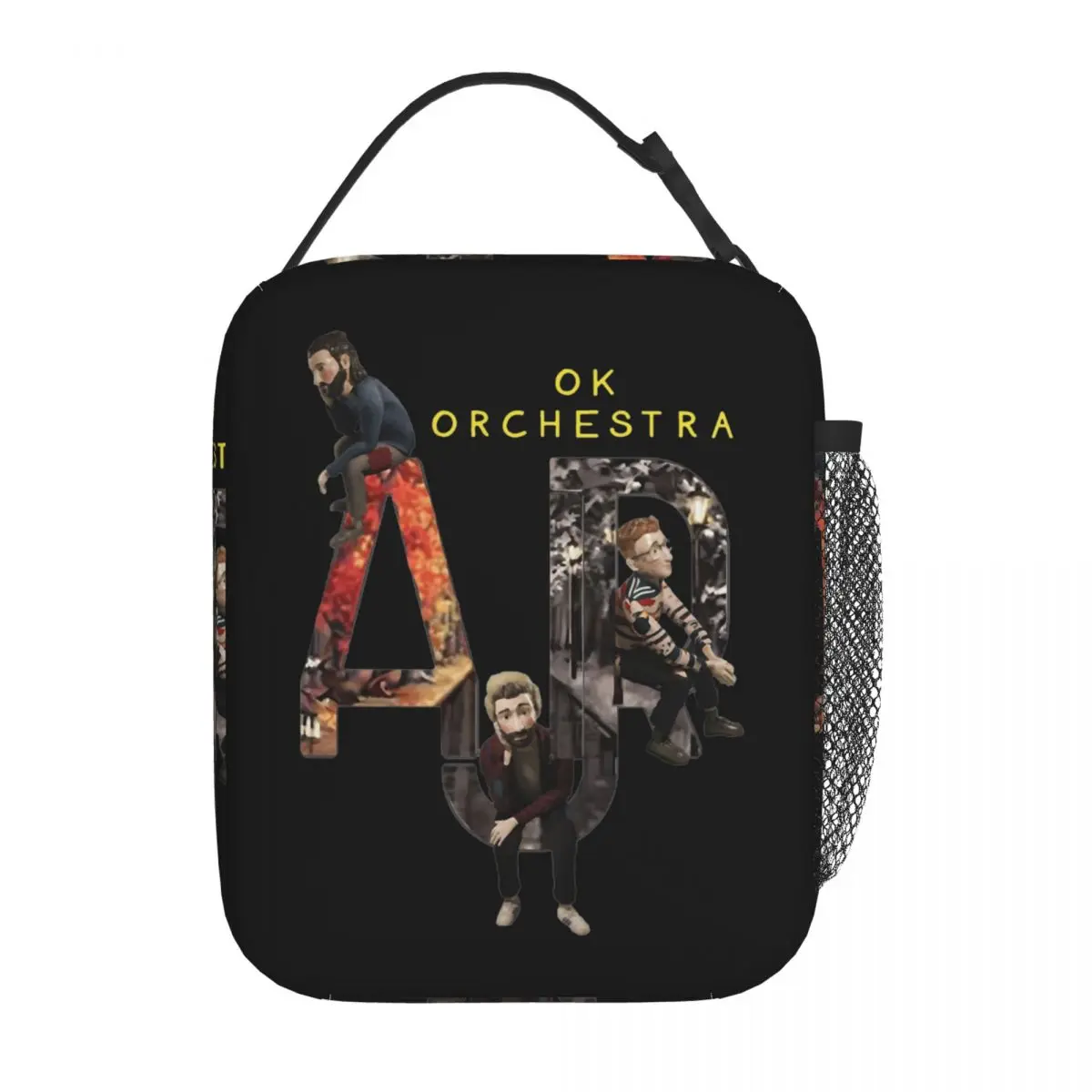 

Insulated Lunch Bag Ok Orchestra Ajr Band Tour Music Accessories Lunch Food Box New Arrival Cooler Thermal Bento Box For Picnic