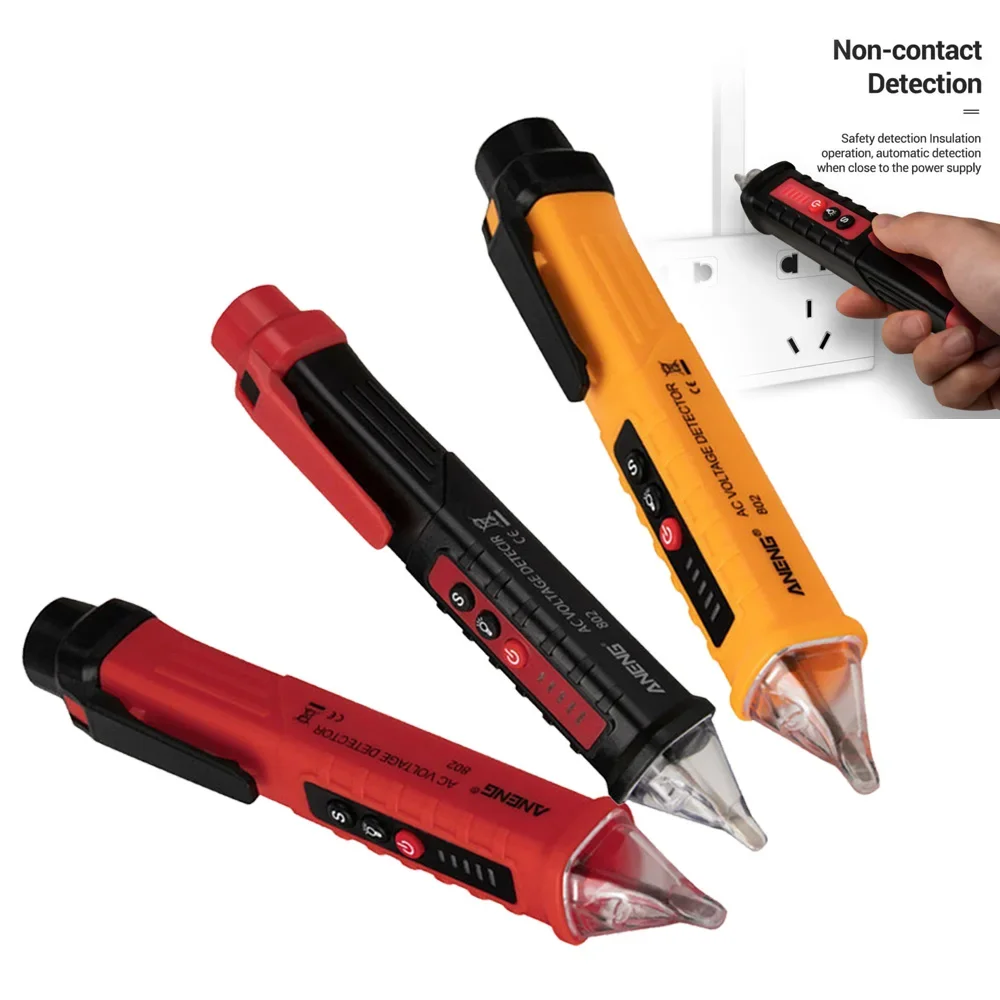 Voltage Detection Pen Electric Indicator LCD Sensor Socket Wall Non-contact Ac Voltage Detector Power Outlet Instrument 12-1000v
Voltage Detection Pen Electric Indicator LCD Sensor Socket Wall Non-contact Ac Voltage Detector Power Outlet Instrument 12-1000v