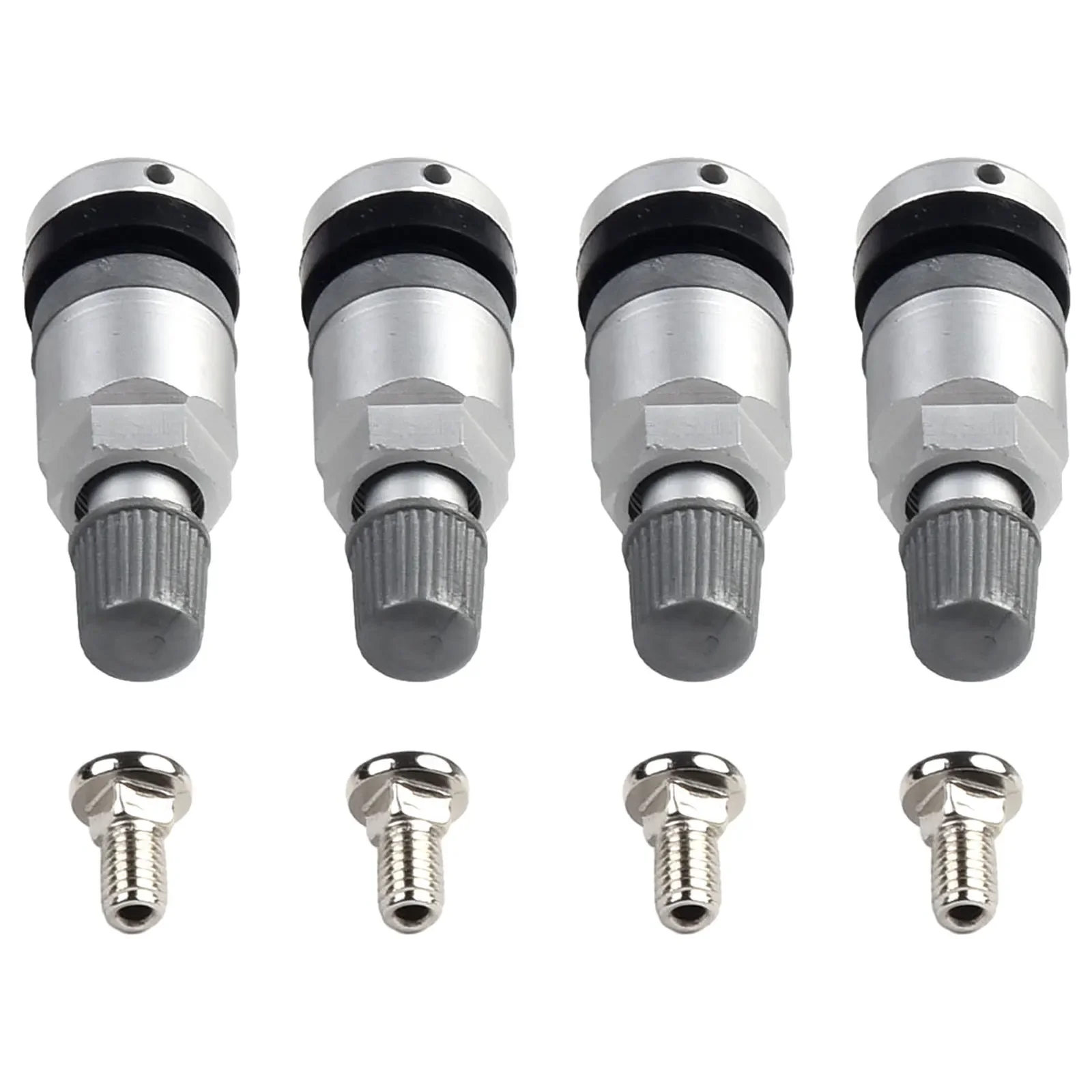 4pcs TPMS Tire Pressure Sensor Valve The Real Color Of The Item May Be Slightly Different From The Pictures Shown
4pcs TPMS Tire Pressure Sensor Valve The Real Color Of The Item May Be Slightly Different From The Pictures Shown
