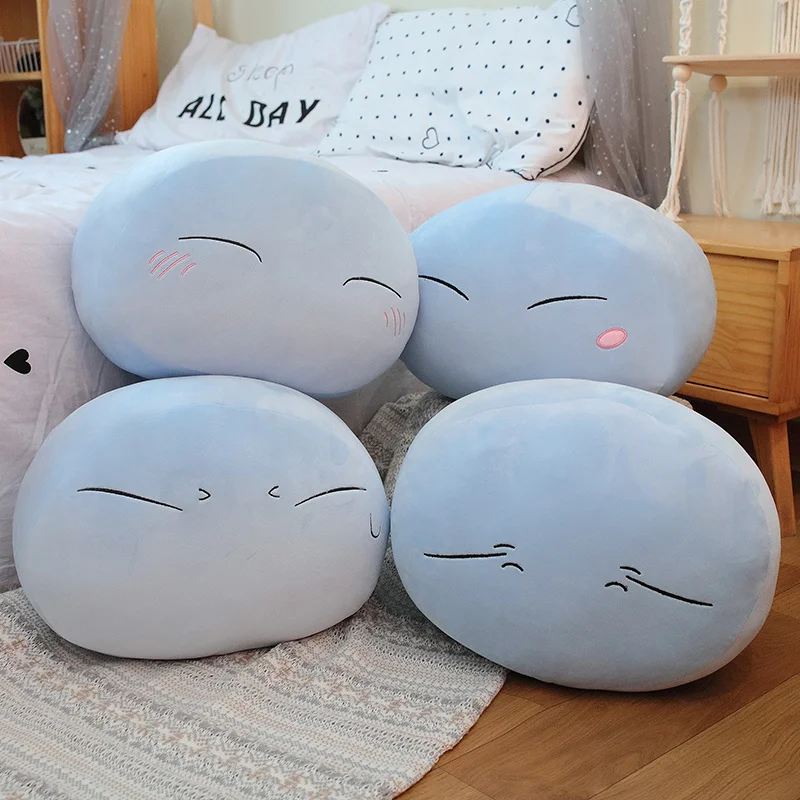 

55cm Anime That Time I Got Reincarnated As A Slimes Tensei Shitara Slime Datta Ken Tempest Rimuru Stuffed Plush Pillow Gifts