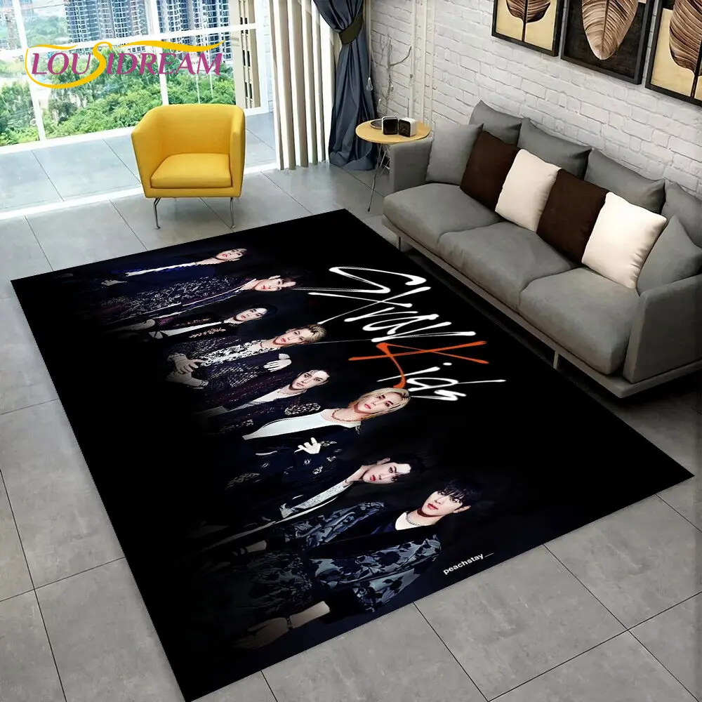 Stray Kids Kpop Singer Star Area Rug,Carpet Rug for Living Room Bedroom Sofa Doormat Decoration, Kids Play Non-slip Floor Mat
Stray Kids Kpop Singer Star Area Rug,Carpet Rug for Living Room Bedroom Sofa Doormat Decoration, Kids Play Non-slip Floor Mat