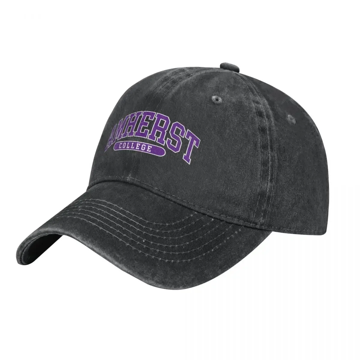 

amherst - college font curved Cowboy Hat Dropshipping Golf New In Hat Rugby Golf Women Men's