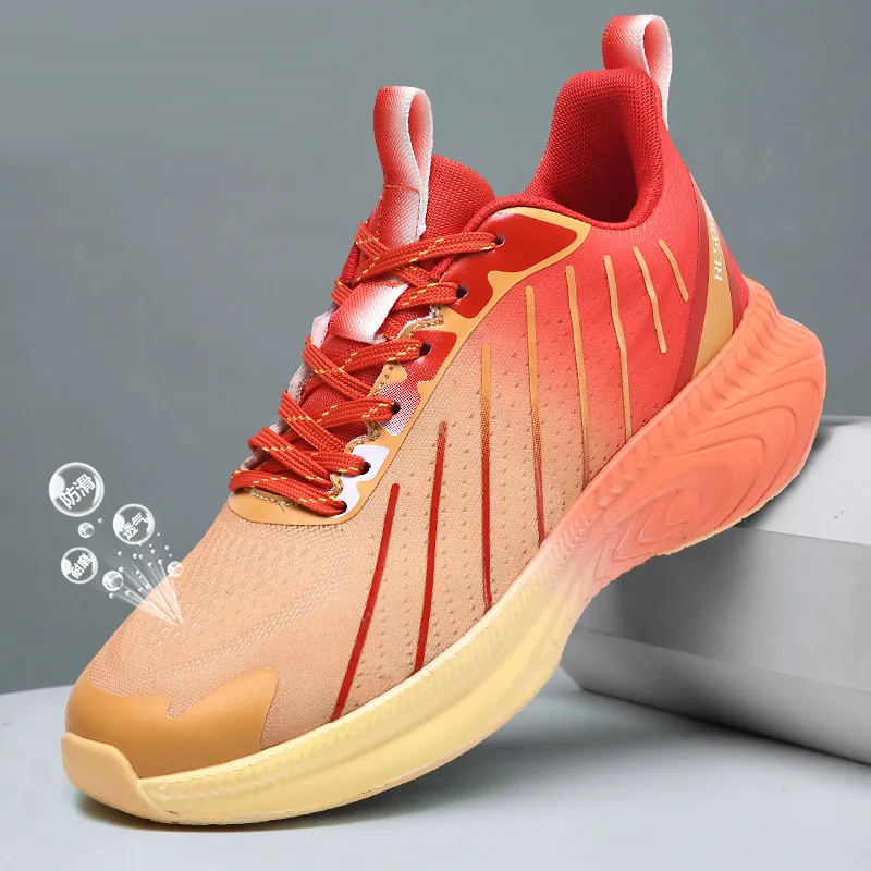 Spring and Summer New Men's Fashion Running Shoes Breathable Mesh Casual Shoes
Spring and Summer New Men's Fashion Running Shoes Breathable Mesh Casual Shoes