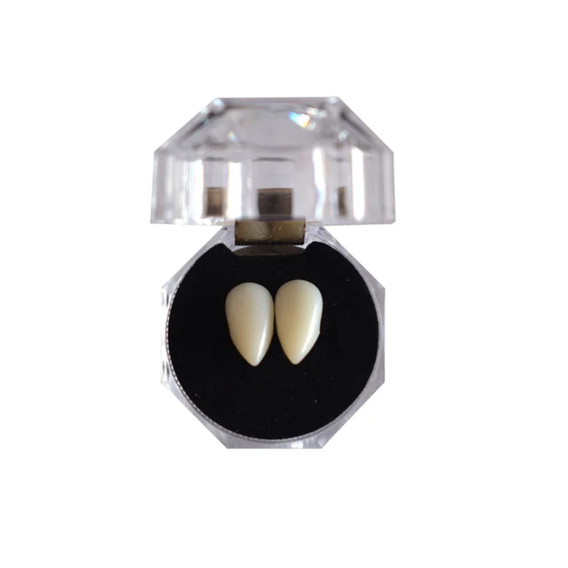 1Pairs 4 Size Vampire Teeth Horror Halloween Costume Props Fangs Dentures Props Cosplay Masquerade Party Decoration Fake Teeth
1Pairs 4 Size Vampire Teeth Horror Halloween Costume Props Fangs Dentures Props Cosplay Masquerade Party Decoration Fake Teeth
