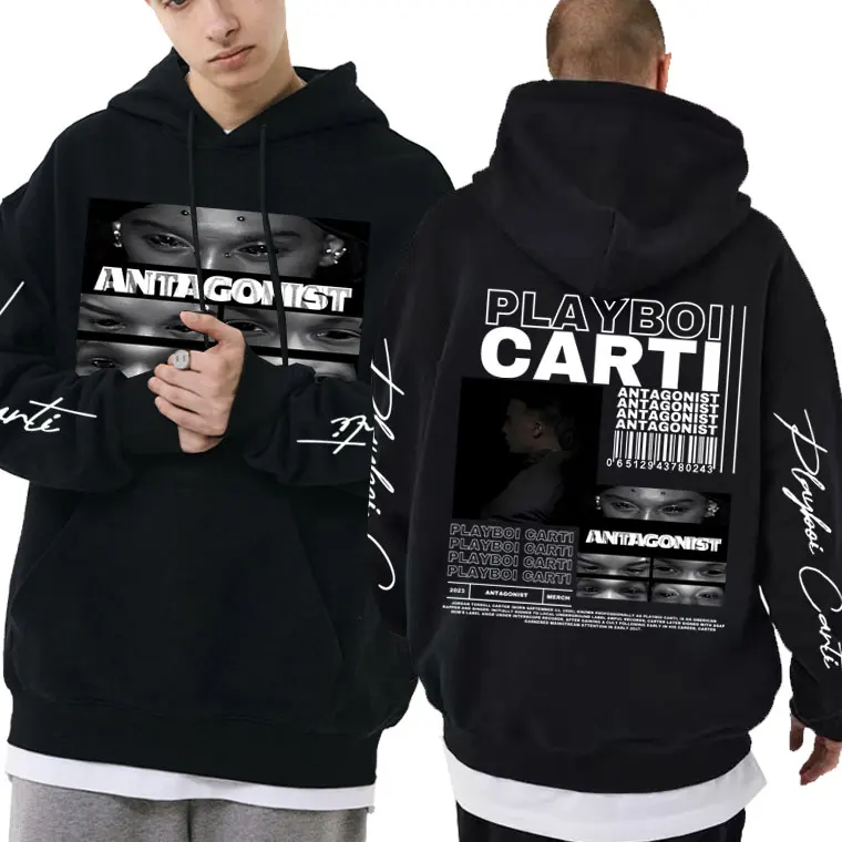 Limited Rapper Playboi Carti Hoodie Antagonist Album 2024 Tour Concert Opium Hoodies Men's Hip Hop Vintage Oversized Sweatshirts 
Limited Rapper Playboi Carti Hoodie Antagonist Album 2024 Tour Concert Opium Hoodies Men's Hip Hop Vintage Oversized Sweatshirts