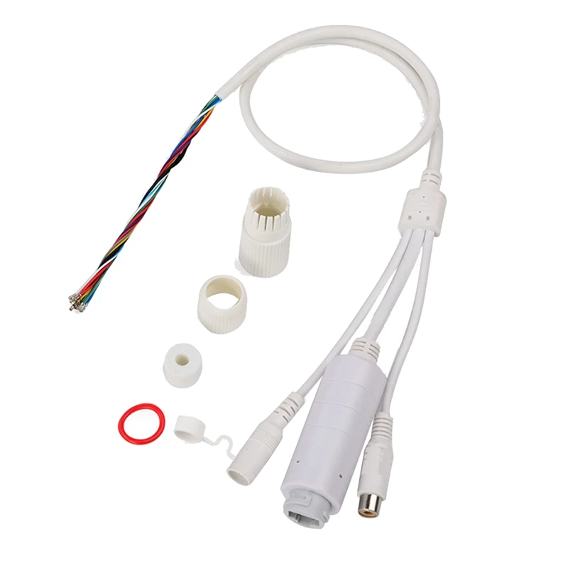 ABGZ-Waterproof POE Adapter Cable POE Splitter Cable With Audio 48V To 12V 1A IEEE802.3Af For IP Camera
ABGZ-Waterproof POE Adapter Cable POE Splitter Cable With Audio 48V To 12V 1A IEEE802.3Af For IP Camera