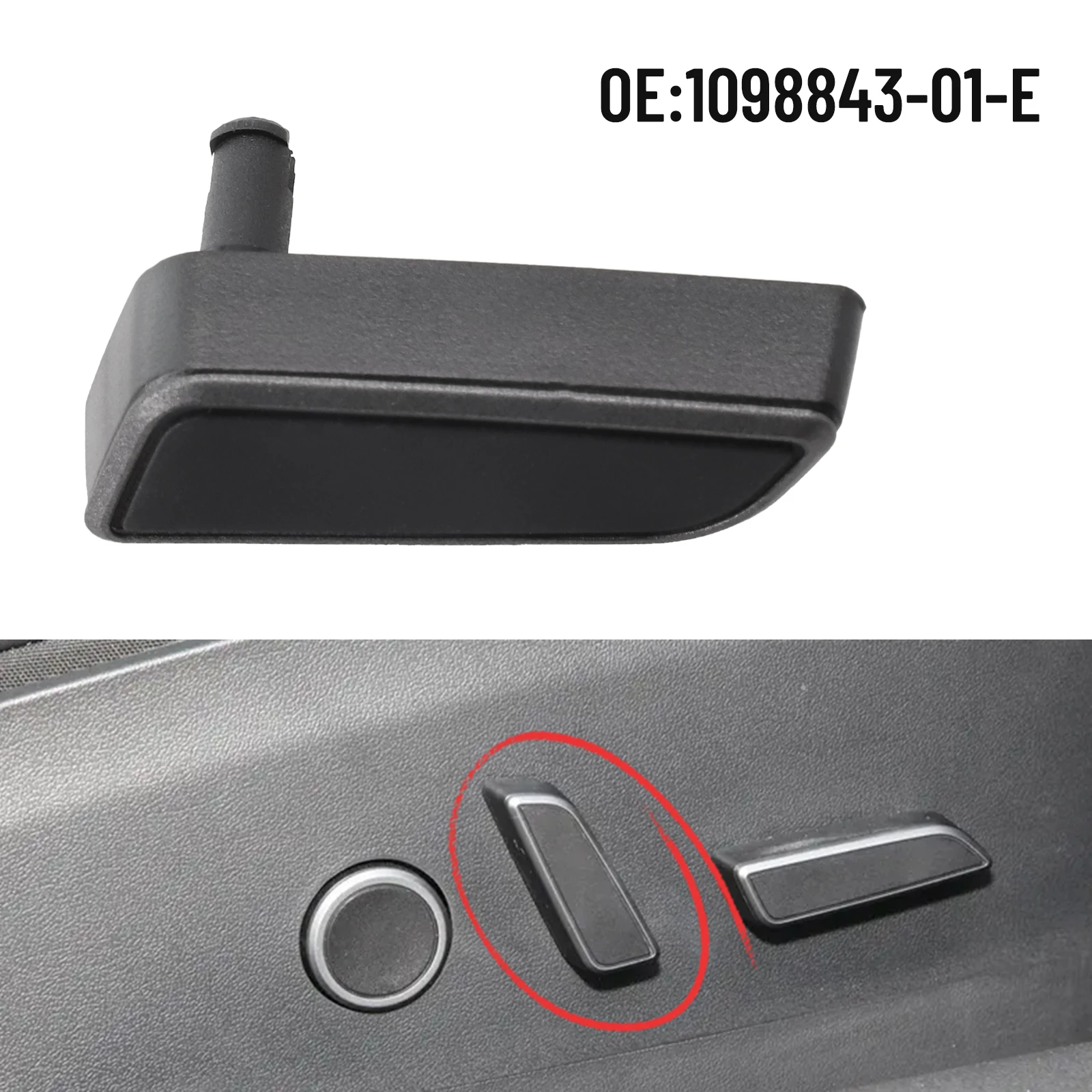Car Seats Backrest Forward Switch Button Seat Switch - R Short/backrest Buckle For Tesla Model 3 2021-2023 Model Y 2021-2023
Car Seats Backrest Forward Switch Button Seat Switch - R Short/backrest Buckle For Tesla Model 3 2021-2023 Model Y 2021-2023