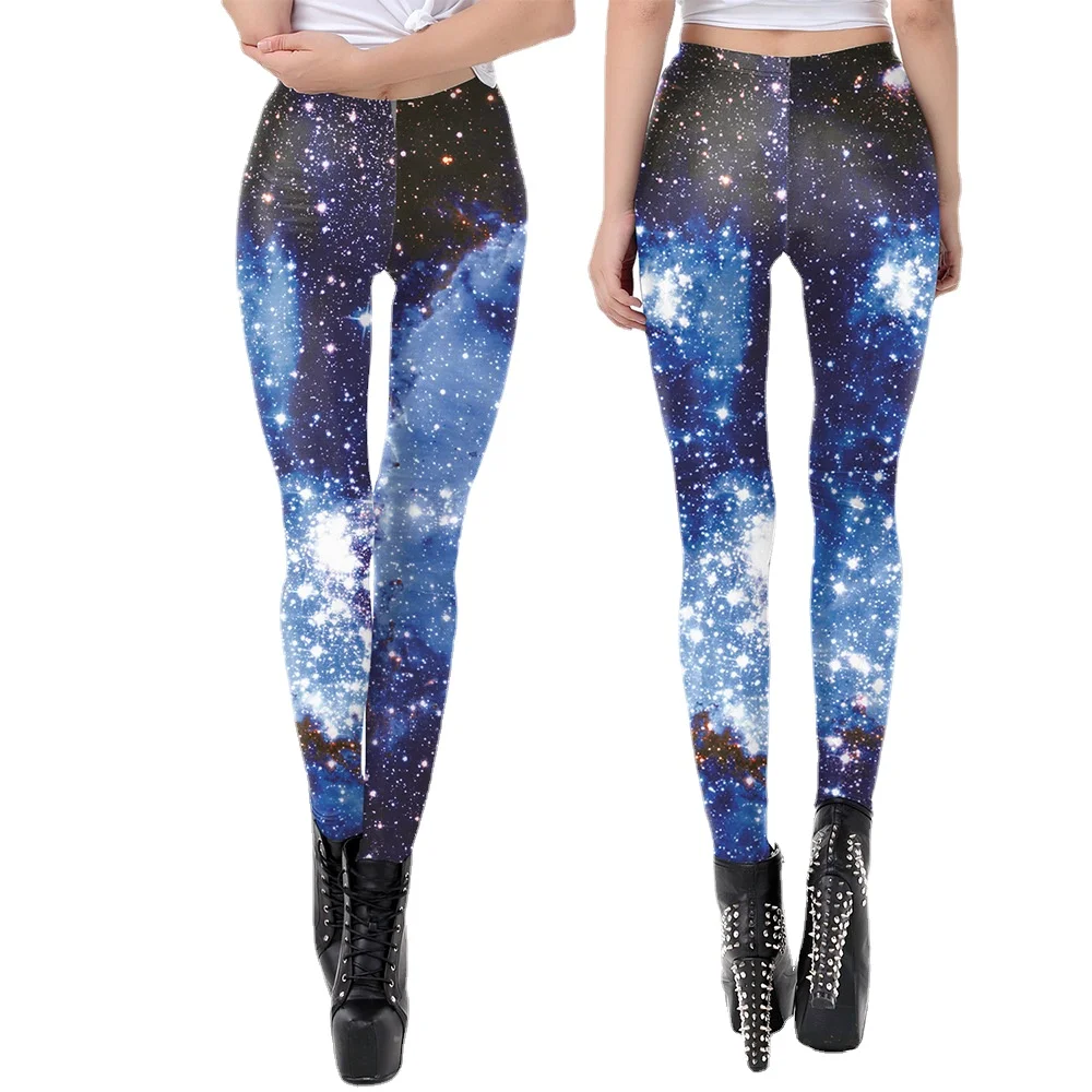 Kdk1011 Summer European and American New Women's Clothing Star Sky Pattern 3D Printing Slim Fit Hip Lifting Leggings 
Kdk1011 Summer European and American New Women's Clothing Star Sky Pattern 3D Printing Slim Fit Hip Lifting Leggings