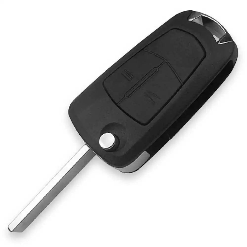 2 Buttons Keyless Entry Flip Remote Folding Car Key Fob Case Black for Opel Corsa Astra | Автомобили и мотоциклы
