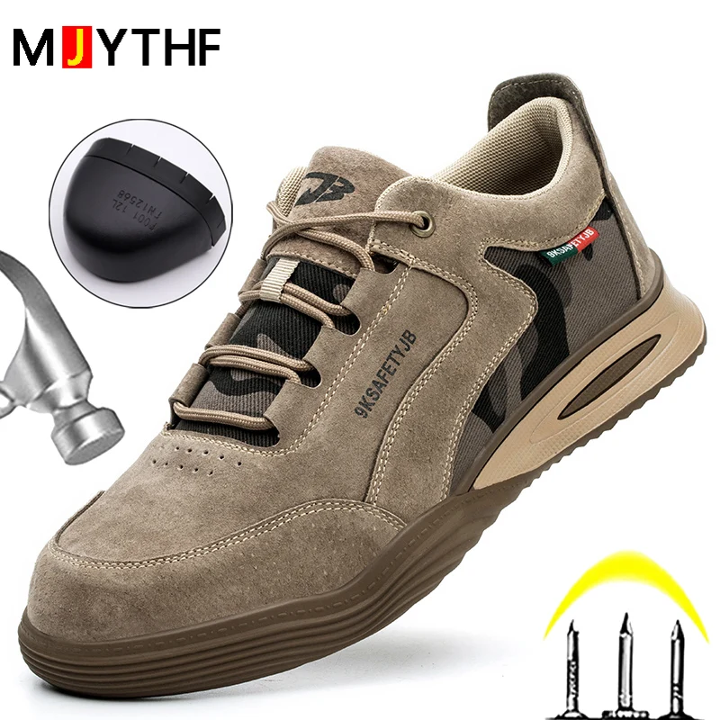 Camouflage Male Indestructible Shoes Anti-smash Anti-puncture Safety Shoes Men Work Sneakers Protective Shoes Steel Toe Boots
Camouflage Male Indestructible Shoes Anti-smash Anti-puncture Safety Shoes Men Work Sneakers Protective Shoes Steel Toe Boots