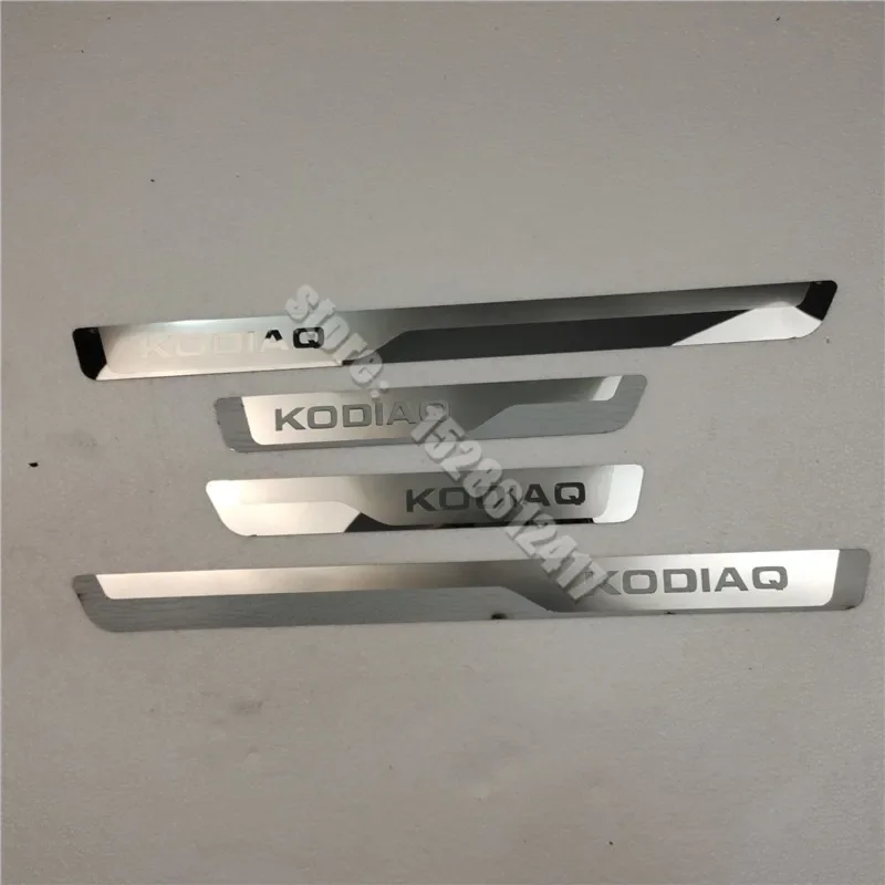 for Skoda KODIAQ 2016 2017 2018-2024 Stainless Scuff Plate Peda Pedal Cover Threshold Stickers car Accessories Door Sill Strip
for Skoda KODIAQ 2016 2017 2018-2024 Stainless Scuff Plate Peda Pedal Cover Threshold Stickers car Accessories Door Sill Strip
