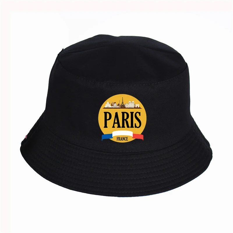 

Fashion Man Woman Summer cap France Paris Bucket Hat Fisherman Caps Unisex Spring Sun Visor Hats