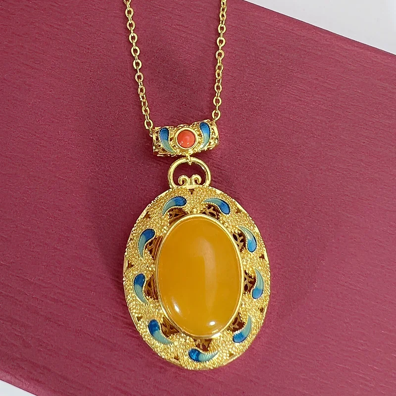 Amber Beeswax Oval Egg Pendant Necklace Female Engagement Accessories Tide 925 Sterling Silver Clavicle Necklace Women Jewelry 27 Mallzona S0d72b452c3e84a6bb2f8b63b4696cc3b5 Amber Beeswax Oval Egg Pendant Necklace Female Engagement Accessories Tide 925 Sterling Silver Clavicle Necklace Women Jewelry Mallzona