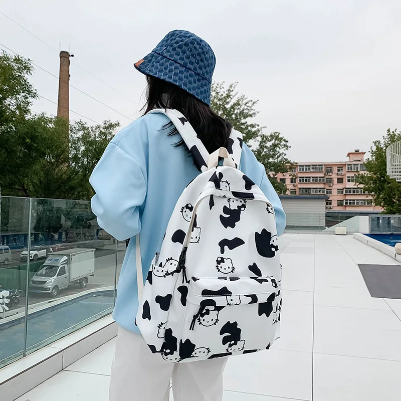 2023 New Kawaii Sanrio Hello Kitty Backpack Small Fresh Fashion Student Schoolbag High Capacity Canvas Travel Computer Bag Gift
2023 New Kawaii Sanrio Hello Kitty Backpack Small Fresh Fashion Student Schoolbag High Capacity Canvas Travel Computer Bag Gift