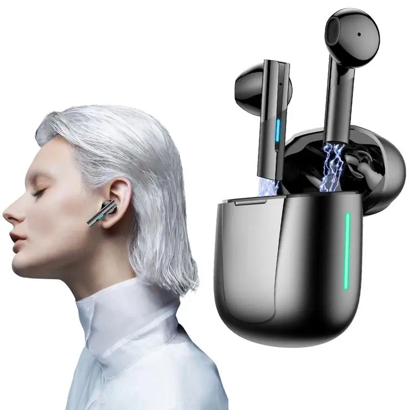 Наушники-вкладыши, беспроводные наушники с шумоподавлением, hi-fi звук, игровая гарнитура, Спортивные Беспроводные наушники с сенсорным управлением
Наушники-вкладыши, беспроводные наушники с шумоподавлением, hi-fi звук, игровая гарнитура, Спортивные Беспроводные наушники с сенсорным управлением